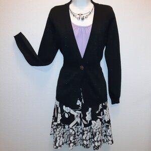 Karl Lagerfeld *  Tag Sz 2 * Waist 30" -Sz Med * Black & White * Short Skirt